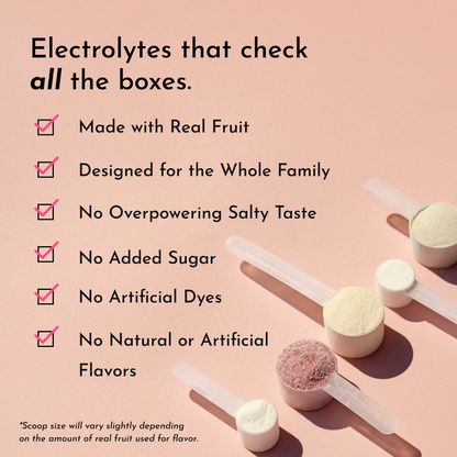 JUST INGREDIENTS Electrolytes  Hydration Powder  10 Stick Packets
