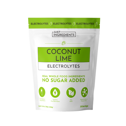 JUST INGREDIENTS Electrolytes  Hydration Powder  10 Stick Packets