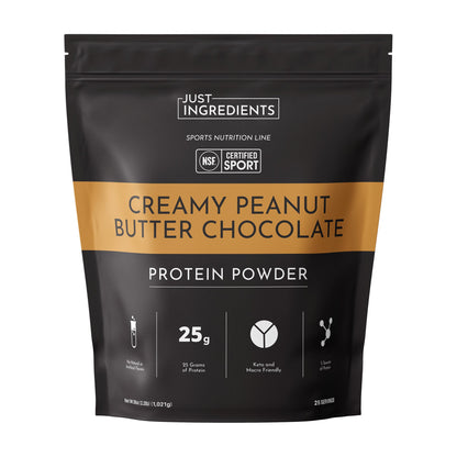 JUST INGREDIENTS Protein Powder, 20 Servings, Supports Muscle Recovery & Energy*