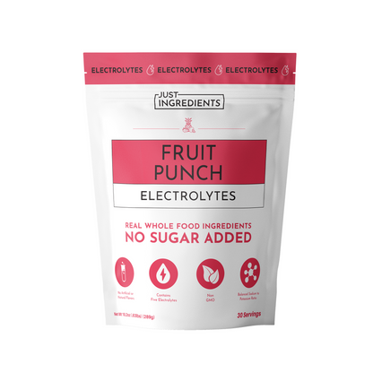 JUST INGREDIENTS Electrolytes  Hydration Powder  10 Stick Packets