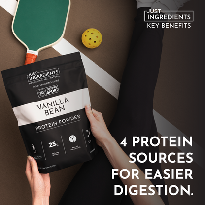 JUST INGREDIENTS Protein Powder, 20 Servings, Supports Muscle Recovery & Energy*