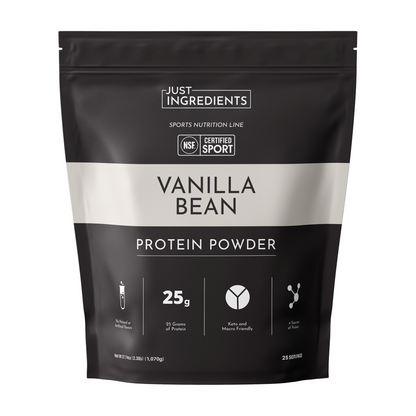 JUST INGREDIENTS Protein Powder, 20 Servings, Supports Muscle Recovery & Energy*